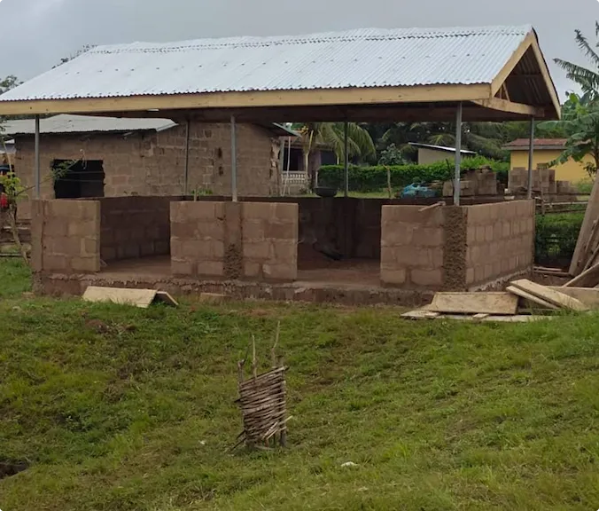Construction of a Mini Canteen at Tinkong Methodist School